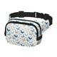 thumbnail image 2 of Fotbe Butterfly Cangurera Cuadrada con Estampado de Doble Capa, Bolsa de Cintura Ajustable Mini para Hombres y Mujeres, 2 of 9