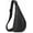 A-Black, variant on Genuine Leather sling bag for men casual crossbody backpack small shoulder bag chest bag for Travel