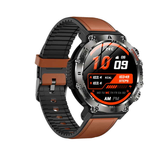 Smart Watch Bluetooth Call LED Flashlight IP67 Waterproof 2.01" Fitness Tracker Bluetooth Call (Answer/Make Calls) Message Reminder Smartwatch Women Men Watch for Android
