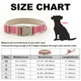 thumbnail image 6 of Plutus Pet Cotton Hemp Dog Collar and Leash Set, Adjustable Collar for Small, Medium, and Large Dogs, Heavy Duty and Soft on Skin, Hot Pink, M, 6 of 7