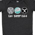 thumbnail image 4 of Inktastic Weightlifting Eat Sleep Lift Sports Boys Baby Bodysuit, 4 of 5