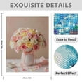 thumbnail image 3 of Diamond Art Kits for Adults - 5d Bouquet Roses Vase Pastel Petals Diamond Painting for Adults, Diamond Art for Adults Beginners, Diamond Painting Kits for Adults for Home Wall Decor, 3 of 7