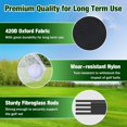 thumbnail image 3 of Golf Net with Practice Mat, 10 x 7 ft Golf Hitting Net for Outdoor Indoor Backyard Driving Chipping Swing Training, All-in-One Multi-Target Training Aid Practice Nets with Tri-Turf Mat, 3 of 8