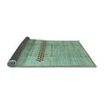 thumbnail image 2 of Ahgly Company Indoor Rectangle Abstract Light Blue Modern Area Rugs, 5' x 7', 2 of 4