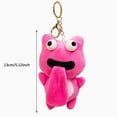 LYTiang Cute Tongue Out Keychain Plush Backpack Ornament With Feature