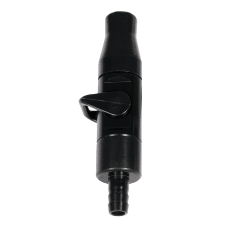 Hager B10112 Dental Saliva Ejector With Swivel Adapter Black
