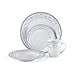 thumbnail image 3 of Fitz and Floyd Platinum Vine 32-Piece Dinnerware Set, Service For 8, Vine Pattern, 3 of 4