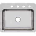 thumbnail image 2 of Elkay Dayton Stainless Steel 27" x 22" x 8", Single Bowl Dual Mount Sink, 2 of 7