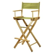 "30" Director's Chair Honey Oak Frame- Olive Canvas"
