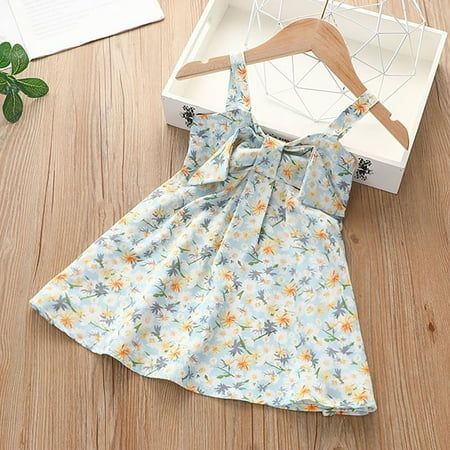 

Vedolay Baby Girl Romper Girl s Floral Print Cold Shoulder Short Sleeve Ruffle Trim Romper Jumpsuits Light Blue 6-7 Years