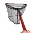 thumbnail image 3 of Lixada Fly Fishing Triangle Brail Landing Net Portable Foldable Lightweight Net Nylon Fishing Net Aluminum Alloy Frame, 3 of 7