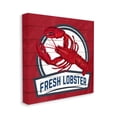 thumbnail image 4 of Stupell Industries Red Fresh Lobster Phrase Animals & Insects Painting Gallery Wrapped Canvas Print Wall Art, 36 x 36, 4 of 8