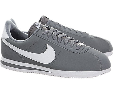 Degenerar Escudero clima Nike Men's Cortez Basic Nbk Casual Shoe Cool Grey/White/Metallic Silver -  Walmart.com