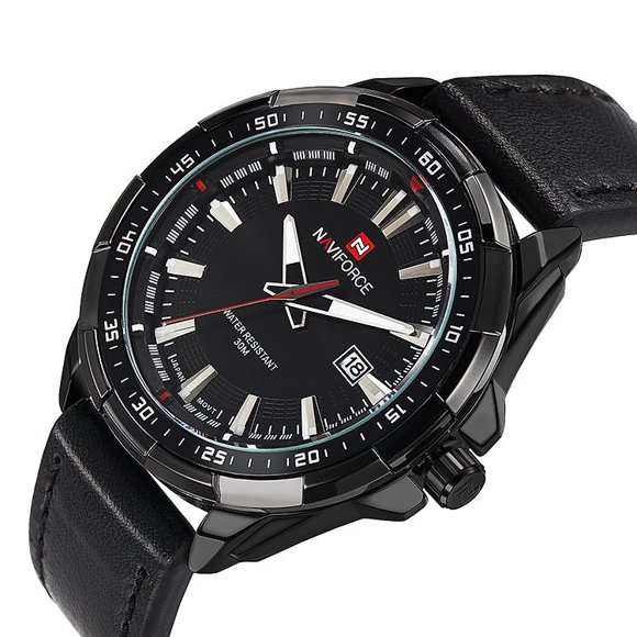 NF9056 Sport Watch For Men Elite Alloy Case 47mm Dial 24mm Strap 30M Water Resistant