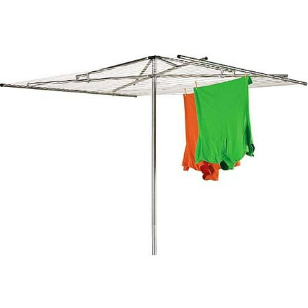 Household Essentials 30-Line Parallel Dryer, Steel Arms