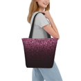 thumbnail image 2 of Balery Pink Glitter Sparkles A Bolsa de Hombro con Diseño, Bolsa Grande y Duradera, Bolsa Versátil para Compras, 2 of 6