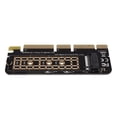 thumbnail image 5 of M.2 NVMe SSD To PCI-E X16 Converter Card NGFF M-Key M.2 PCIe PCI-Express X4/X8/X16 HDD Hard Drive Solid State Disk Adapter Card, 5 of 5