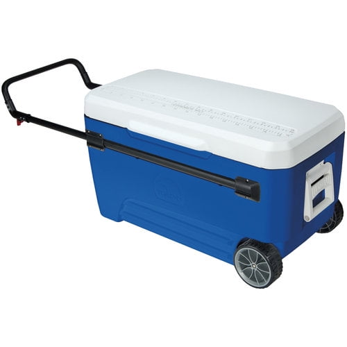 igloo maxcold 110 qt cooler with tray table