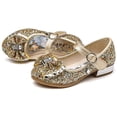 thumbnail image 4 of Little Girls Ballet Mary Jane Flats Toddler Sparkle Bowknot Ballerina Wedding Party Princess Dress Shoes (Toddler/Little Kids), 4 of 5