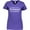 Purple, variant on Inktastic From Sacramento California in White Distressed Text Women's V-Neck T-Shirt