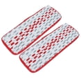 thumbnail image 3 of Reemplazo de almohadilla de cabezal de mopa desmontable de microfibra, 2 uds., con fuerte absorción de agua, apto para fregona Ocedar ProMist, 3 of 14