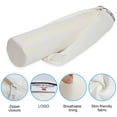 thumbnail image 6 of Pillow Cervical Neck Pillow for Sleeping Round Bolster Pillow with Shredded Memory Foam Cotton Insert Fluffy Cylinder Pillow Small Cylindrical Pillow Tube Neck Support Pillow ,45* 10CM, 6 of 9