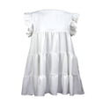 thumbnail image 3 of AMERTEER Robe Femme Manches à Volants Couleur Unie Vintage Ample Col Rond, 3 of 6