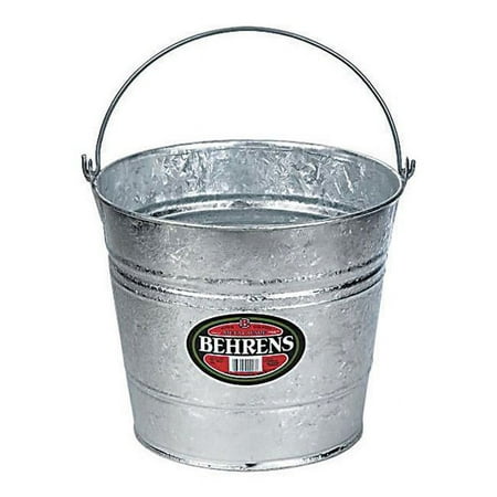UPC: 0085995000044 | Behrens 14 Qt. Hot-Dipped Steel Pail 1214