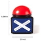 thumbnail image 4 of 6 Piezas Zumbador de Respuesta del Juego, Alarma de Timbre de Juego Botón de Reproducción de Sonido con Prueba de Trivia de Luz Juguetes de Juego de Timbre de Talento, 4 of 5