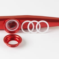 WHAMVOX 10pcs Kazoo Flute Membrane Replacement Diaphragm Film Kazoo Instrument Supplies for Wooden Metal Kazoos Music Parts Accessories