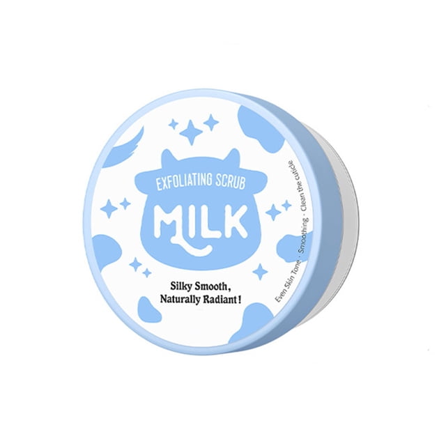 Exfoliante iluminador de leche 90 g. Ilumina, mejora la hidratación y no reseca.