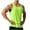 Green, variant on RYRJJ Men's Tank Tops Gym Muscle Shirts Mesh Quick Dry Bodybuilding Sleeveless T-Shirt for Workout Sports Fitness(Black,L)