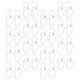 thumbnail image 2 of 50 Uds. Ganchos para cortina de ducha, ganchos para polea de riel de cortina, ganchos para cortinas de baño, ganchos para cortinas de ducha, 2 of 6