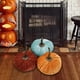 thumbnail image 5 of 3 piezas de calabazas de terciopelo perfecl de 15 cm de Diámetro para decoración de otoño, 5 of 8