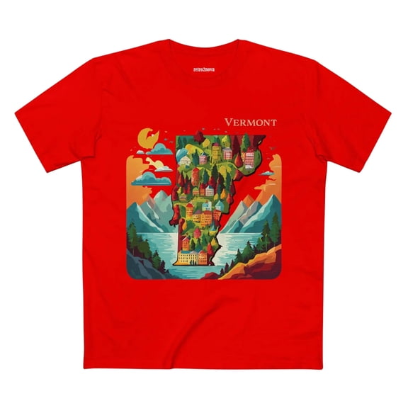 US State Shirts, Vermont Shirt