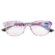 thumbnail image 3 of Gafas Anti Luz Azul, Gafas De Luz Azul Diseño Simple Y Generoso Marco Floral Púrpura Sensaciones Suaves Con Pierna Curva Antideslizante Para Evitar La Fatiga Visual, 3 of 7