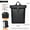 Black, variant on Men's Outdoor Waterproof Computer Backpack