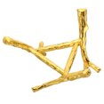 thumbnail image 4 of Uxcell Crystal Ball Stand, Sphere Display Stand Photography Props for 30 to 40mm Crystal Balls Tree Tripod, Golden, 4 of 5