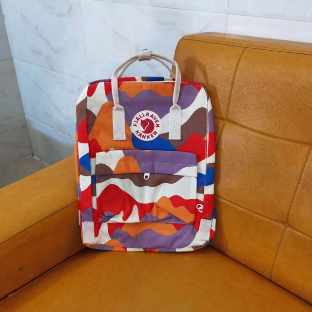 Mochila de camuflaje estilo Polo Norte bolsa de viaje impermeable para estudiantes zorro al aire libre