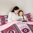 thumbnail image 5 of Castle Fairy Bohemian Aztec Twin Comforter Sets Boys Girls,Exotic Style Bedding Set, 5 of 8