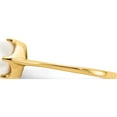 thumbnail image 3 of 14K Yellow Gold 6.5mm Fw Cultured Pearl Ring (Size 7) Made In United States y1926pl, 3 of 5
