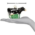 thumbnail image 3 of Old World Christmas Black Dairy Cow Glass Blown Ornament for Christmas Tree, 3 of 4