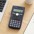 thumbnail image 4 of Comix fx‑82MS Scientific Calculator,2-Line Display,240 Functions, Solar/Battery Powered,with Protective Case,for Exams Math Science Engineering Use,Blue, 4 of 6