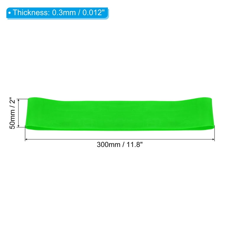 Stretch-eze フルボディ抵抗バンド M 緑 Opolski Resistance Toning Exercise Band: Pilates, Yoga, Arm, Back