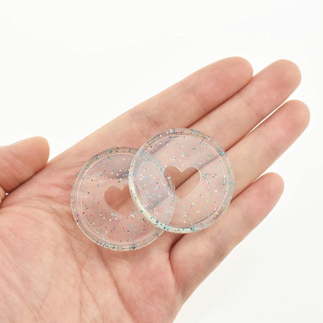 35mm Plastic Transparent Mini Discs Expansions Book Binding Ring Discbound Planner Customize Paper Protector Turn Page Smoothly Keep Align Tidy Easy Change Cover Portable for Notebook 16pcs