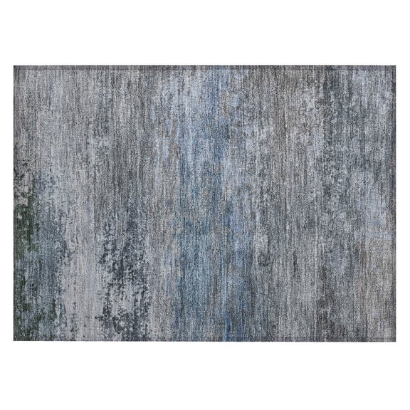 Dalyn Rugs Machine Washable Indoor/Outdoor Chantille ACN2071 Pewter 1'8" x 2'6" Rug