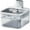 Stainless Steel White, variant on DownyPaws Wireless Stainless Steel Cat Water Fountain Black