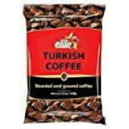 Elite Turkish Coffee Roasted And Ground Coffee 3.5 Oz. Pack Of 6.