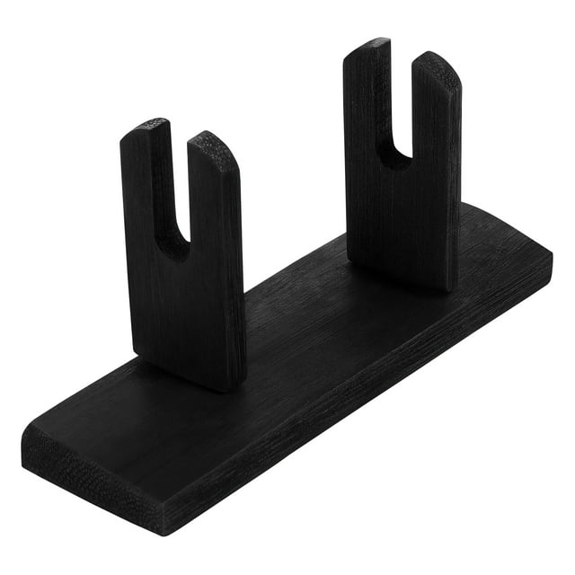 Soporte de madera plegable para abanico de mano (1 unidad).
