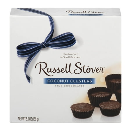 Russell Stover Fine Chocolates Coconut Clusters, 5.5 OZ
